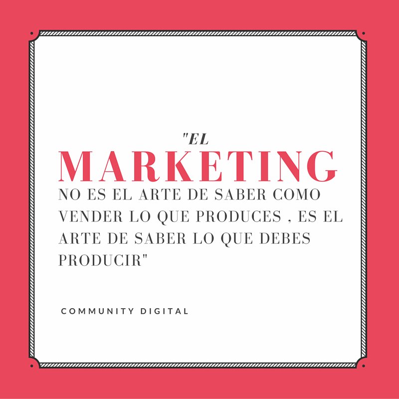 cmmunitydigital's tweet photo. Frases #marketing #redessociales #marketingdigital #communitymanager https://t.co/HV8CuqNrBa