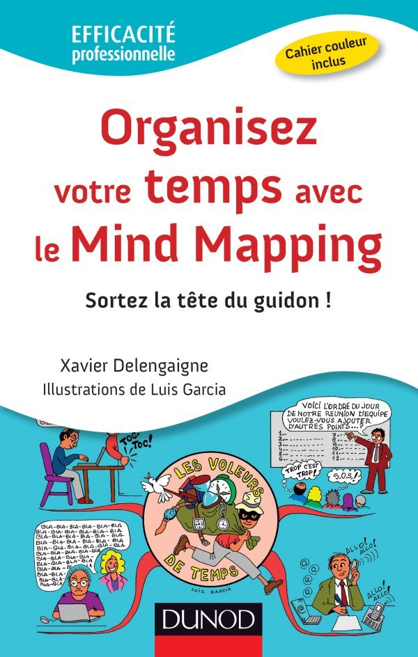 Organisez votre temps avec le #mindmapping chez dunod bit.ly/1L70Wx4