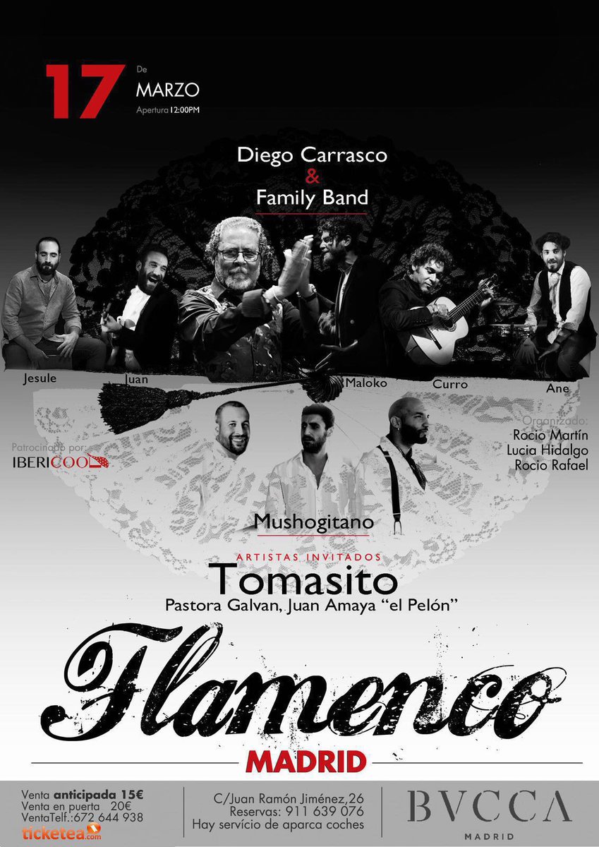 cosasdemery's tweet photo. 🙋🏻Y de nuevo #flamencomadrid te ofrece esta pedazo de noche! Nos vemos el 17 en Bucca? Yo os espero...💋❤️ #jueves https://t.co/MAVLBwOQ2F