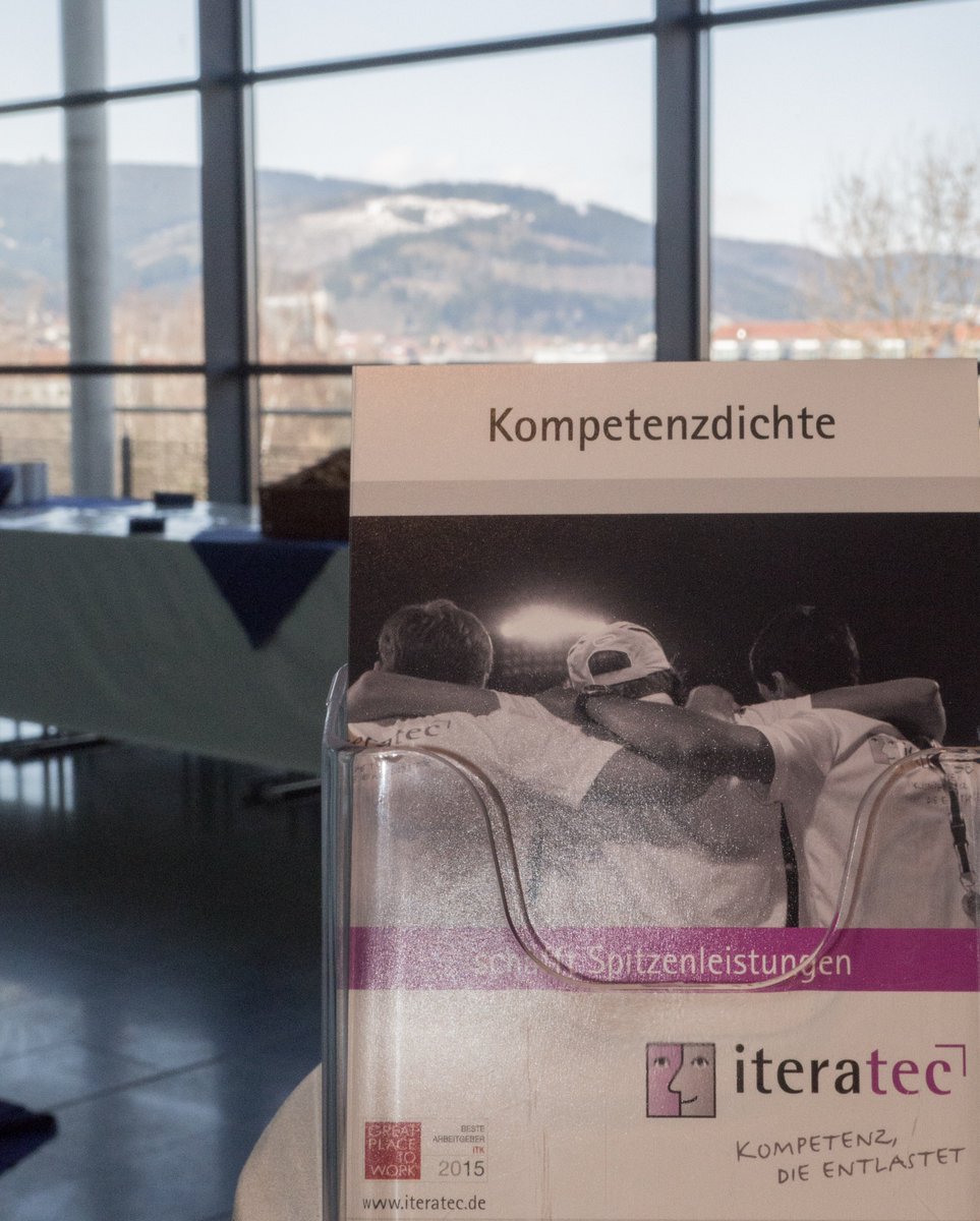 iteratec's tweet photo. Gerade hat Tag 2 der @mkwi2016 begonnen. Heute spricht Kollege Harald im Praxisforum über EAM #iteratec #mkwi https://t.co/mDGGVjwycO