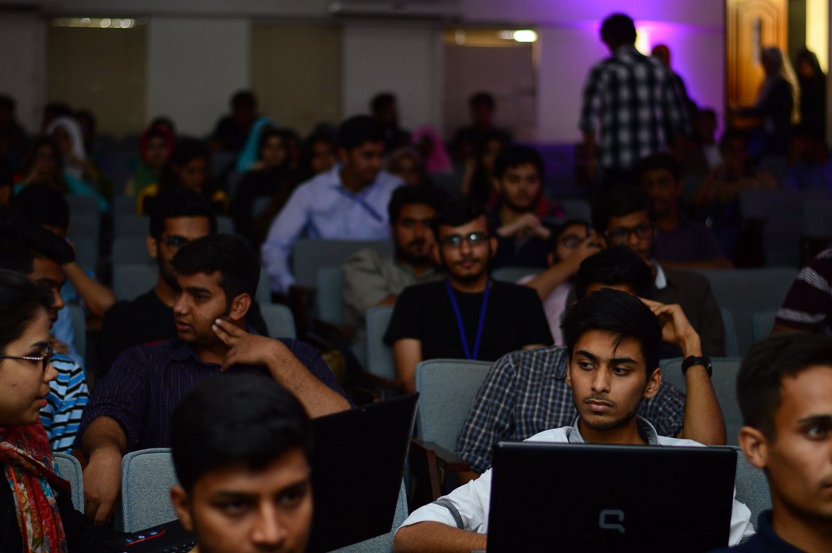 DevDayAcm's tweet photo. Some moments from Tech Talks at Gaditek Developers Day! #DevDay https://t.co/7CssxJXobK