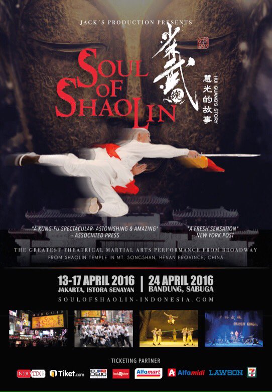 soulofshaolin's tweet photo. Don't miss it !! Soul of Shaolin . The Greatest theatrical martial arts performance from broadway. https://t.co/BepioOl34q