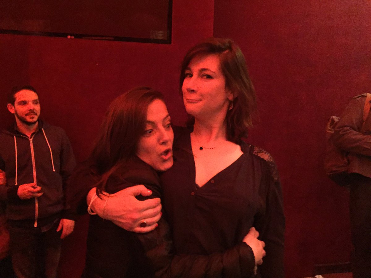 CAMILELLOUCHE's tweet photo. Merci encore à toi @virginiehocq pour ces deux jours au Casino de Paris. Merci pour ta gentillesse et ta générosité. https://t.co/ryGwn5YheC