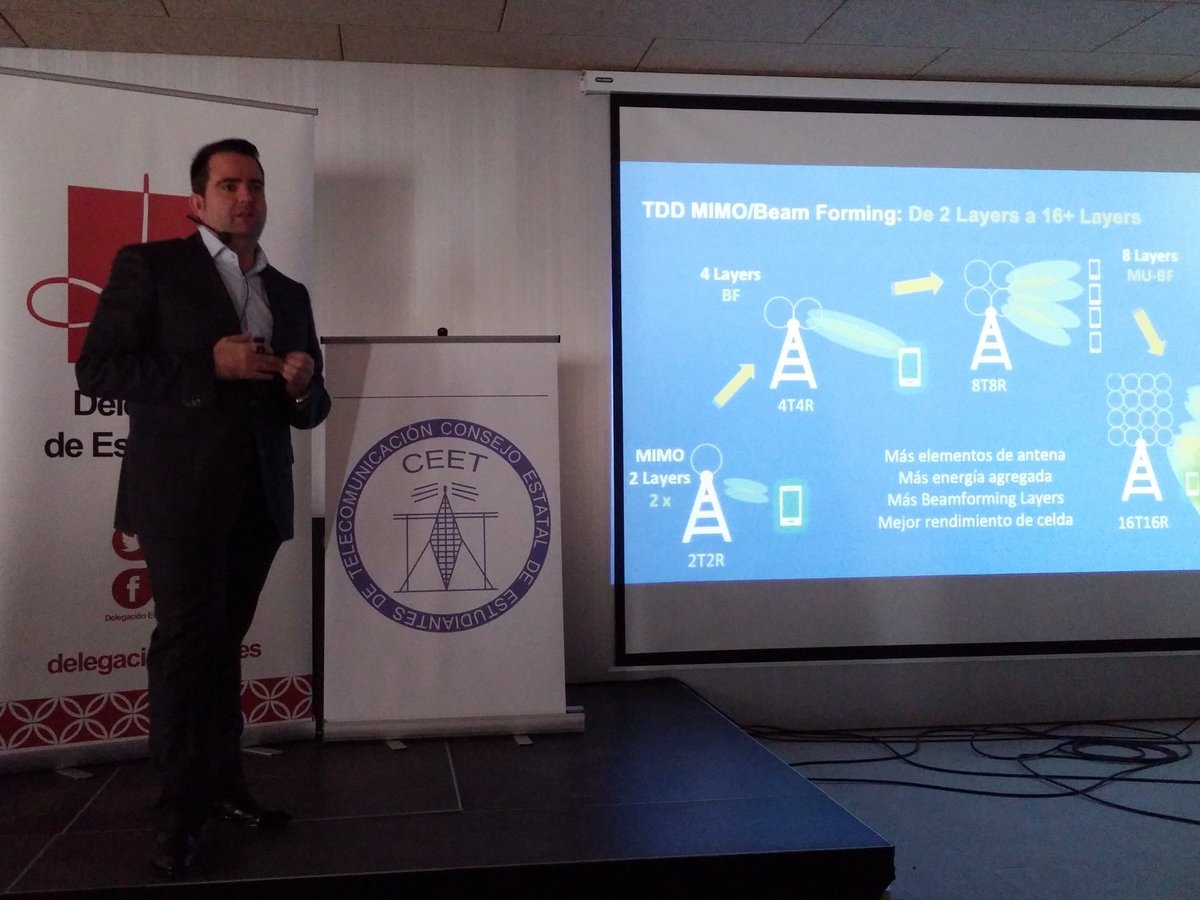 coenginyuab's tweet photo. 1a charla de las #JFET16 durante el día de hoy de @airenetworks @CEETsectorial https://t.co/jS0YEFuEsb