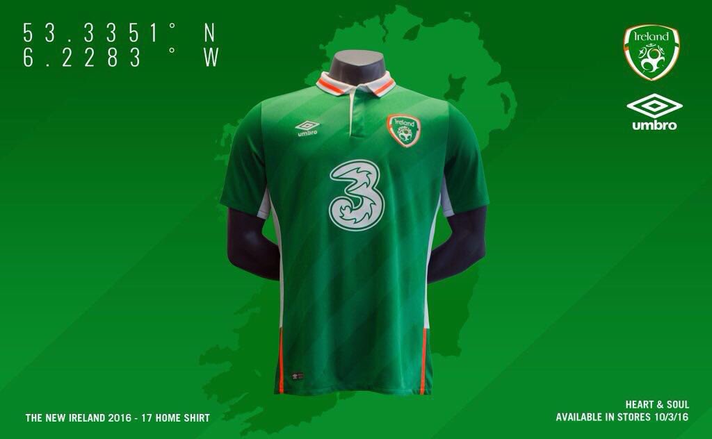 LSSStore62's tweet photo. New Ireland jersey on sale in store and online @lifestylesports #FootbALLorNothing https://t.co/pVcXKM5Xlj