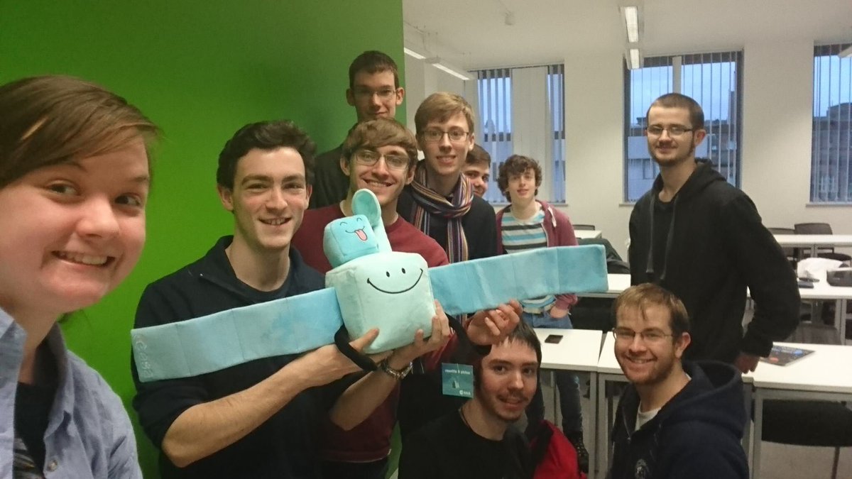 StrathSEDS's tweet image. The @DesignDataGmbH @ESA_Rosetta plushie made it safely to Scotland! Thanks @UKSEDS #NSS2016  and @mggtTaylor 🤘