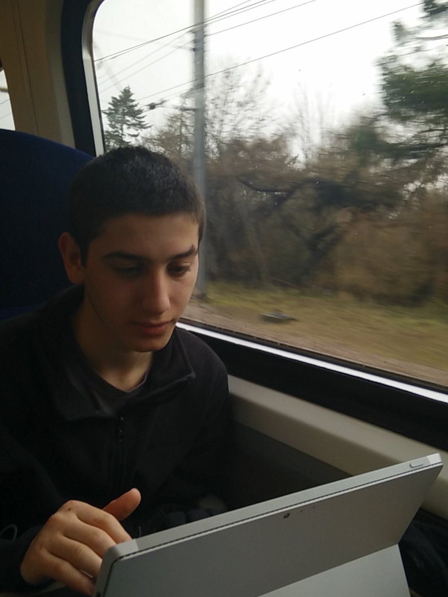 spscyclone's tweet photo. On the way to York and Ben's hard at work!! https://t.co/5Yf3Epel75
