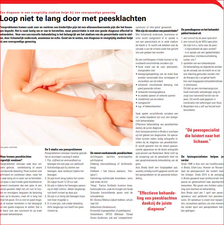 AxisFysio's tweet photo. #Gratis #inloopspreekuur voor #peesblessures bij Axis Breda van 16.00 - 18.00 uur. #shockwave #echo #flywheel https://t.co/n76o4L3lke