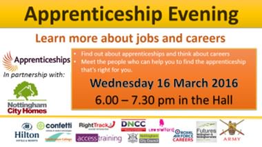 Bulwell_Academy's tweet image. Learn more about careers and #apprenticeships at our event next Wednesday evening - the experts are here!