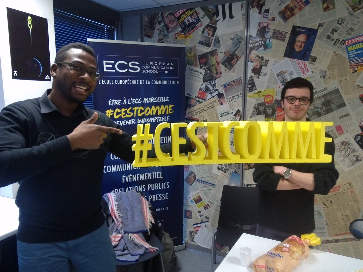 MS_Marseille's tweet photo. Travailler dans le marketing #cestcomme attirer l'attention sur une marque https://t.co/GUhW7odtK8
#APB #TeamECS https://t.co/DrEqRLzzNd
