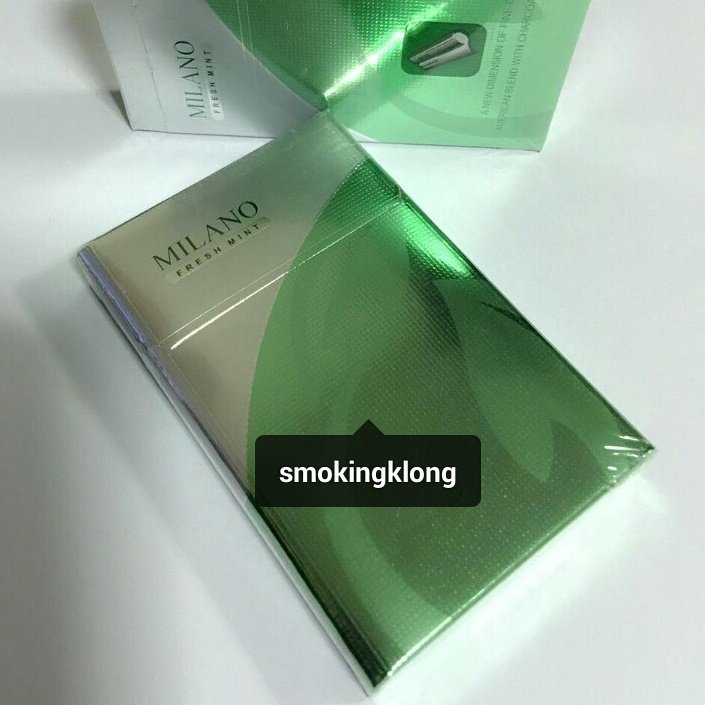 smokingklong's tweet photo. Milano fresh mint
บุหรี่แบบสลิม เย็นชื่นใจจริงๆ
ซองละ 60฿ หีบละ 550฿
ID : @smokingklong(มีเครื่องหมาย@ด้วยครับ) https://t.co/QY31enpyZS