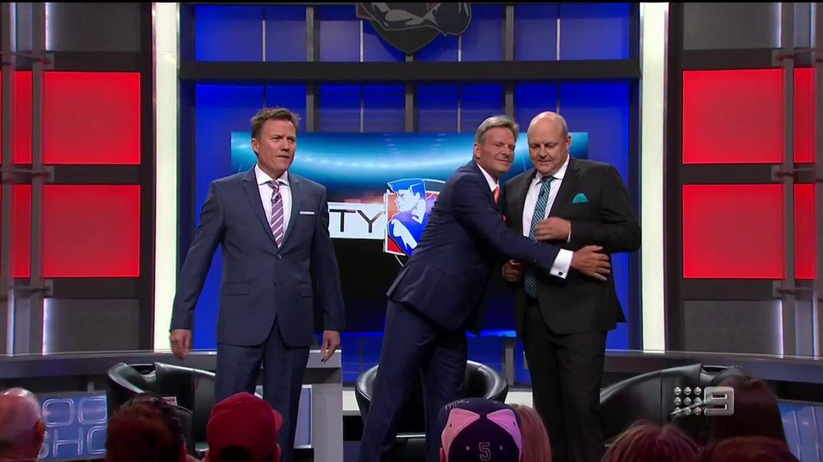 FootyonNine's tweet photo. We're back! #9AFLFootyShow https://t.co/aiW0gyOxVV