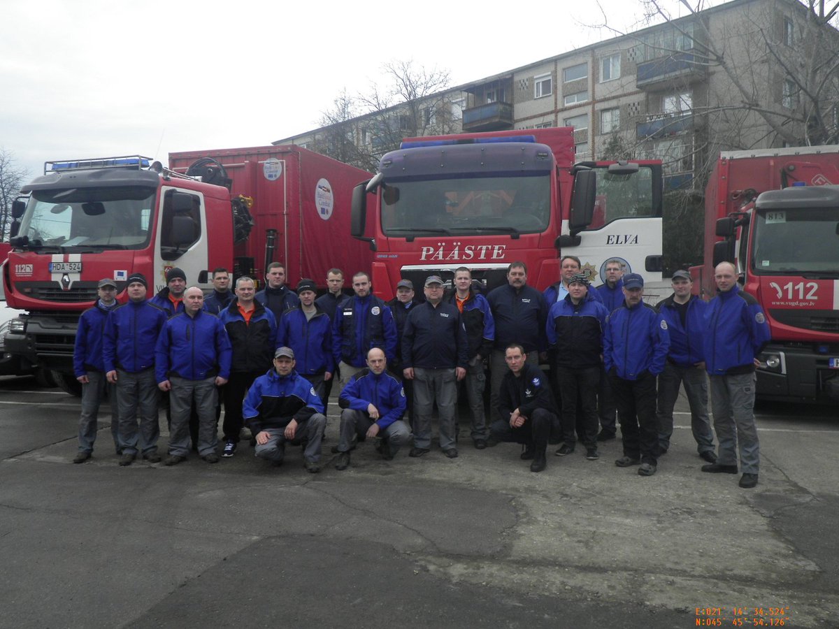 BaltFloodCombat's tweet photo. BFC stopover in Timisoara Pompierii. https://t.co/basTt9JcCO