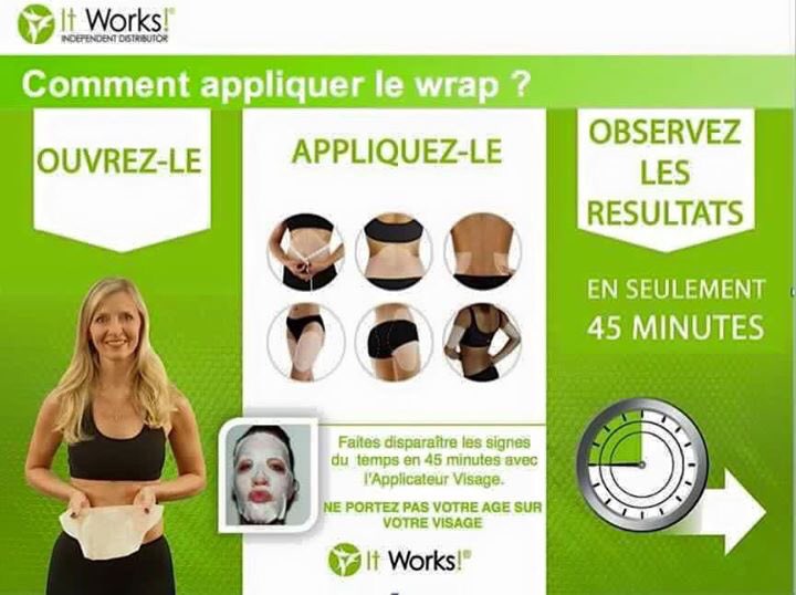 NathaliePeyre's tweet photo. Tout est dit ! Qui veut essayer ? Contactez moi 📱💻#wrapdefou #itworks https://t.co/8zFko2G01O