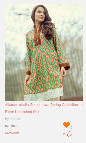 acha_pk's tweet photo. Curate Pakistan's fashion scene with Acha.pk, create your own Collections and become a trendsetter! #PSFW16 https://t.co/98C03d4mXw