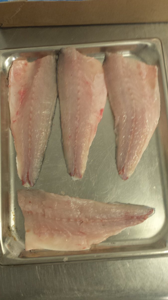 UCBapprentice's tweet photo. Adam L3 apprentice salting cod this morning, preparing seabass & salmon #NAW2016 #ucbapprentice @thegrillinn https://t.co/MrJ52CeOkY