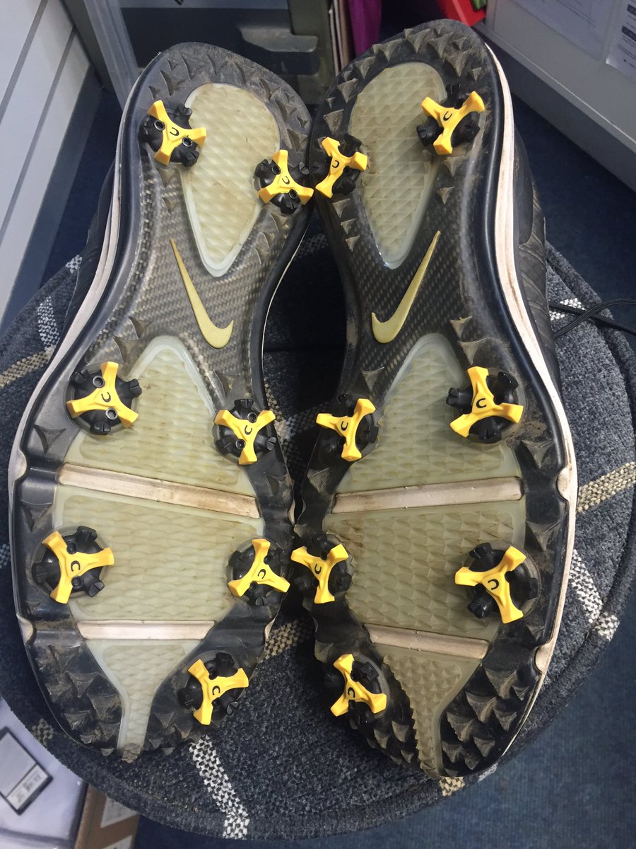 RobLilleyPGA's tweet photo. @ChampSpikes thanks for sending over that wrench. It made changing these cleats over so much easier #nomoreslipping https://t.co/qt2l3fOCU3