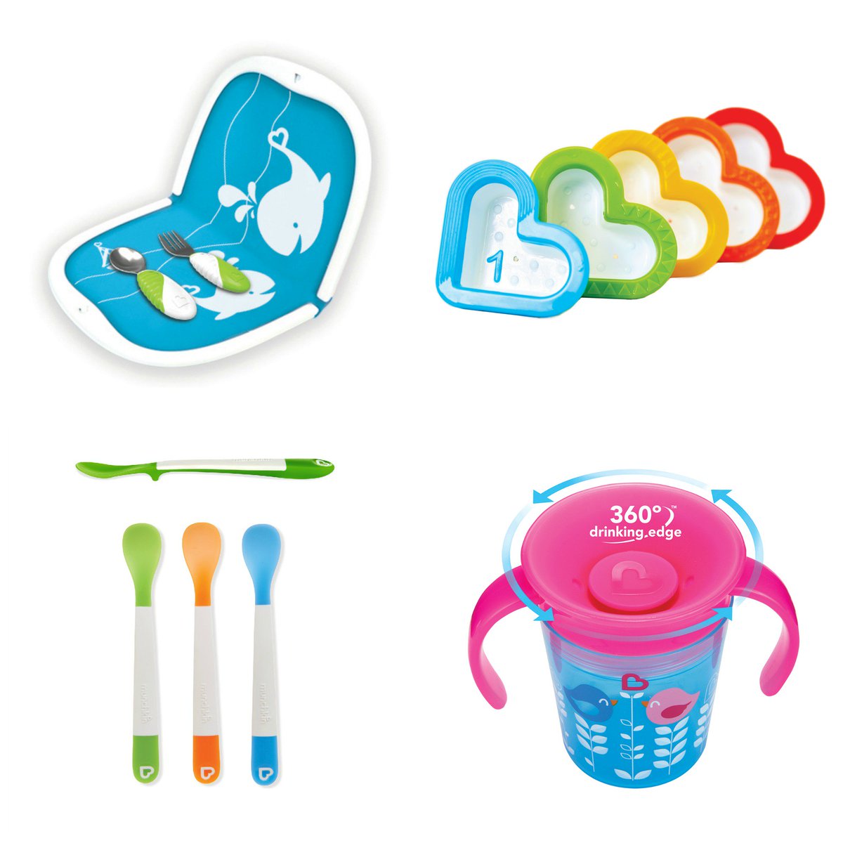 Munchkin_UK's tweet image. RT for a chance to #WIN four new products! Lift Spoons, Deco Trainer Cup, Hearts &amp;amp; Go Placemat (comp closes 25/3/16)