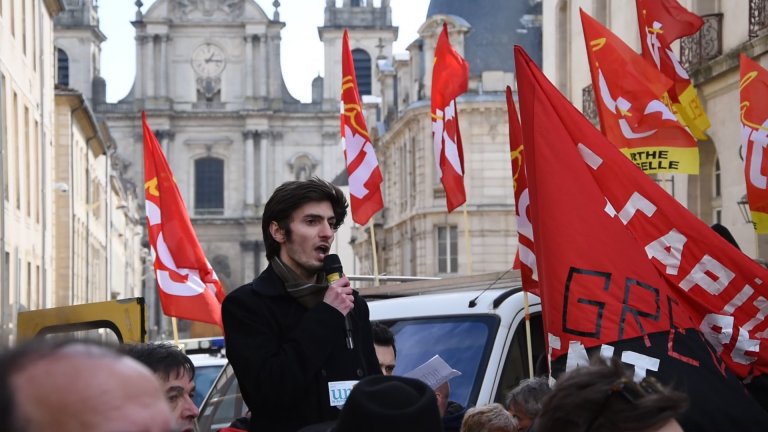 campuslorraine's tweet photo. Loi El Khomri : premier tour de chauffe en Lorraine #greve9mars #LoiTravail #Nancy #Metz https://t.co/AtWPJrkei4 https://t.co/SQKpaRjVQF