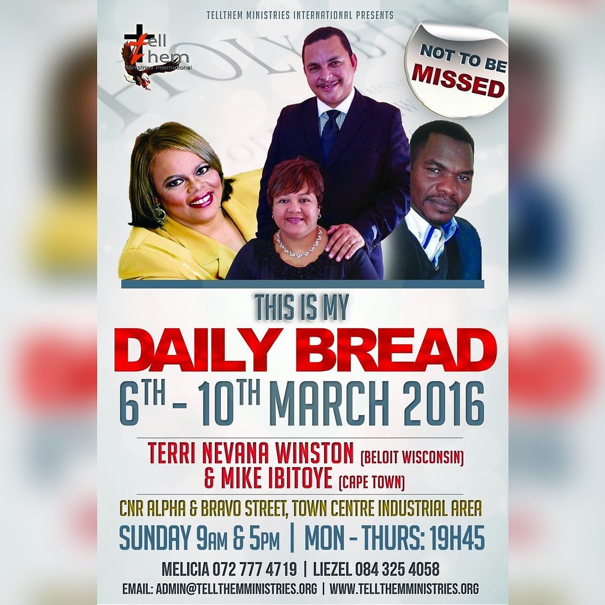 Tellthem_Int's tweet image. Tonight Apostle Mike Ibitoye will be ministering the word. Come expected to receive. See you at 7:45. Blessings :)