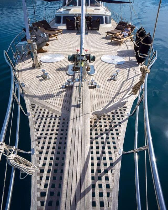 AbsolutBoatCare's tweet photo. Great work from our #ABCVarnish team who have been working on some interior #varnish of #Sailing #Yacht #AlbaII. https://t.co/xZq0xhoz9T