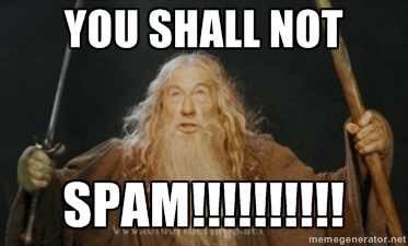 SpamProtector's tweet image. #StopTheSpam