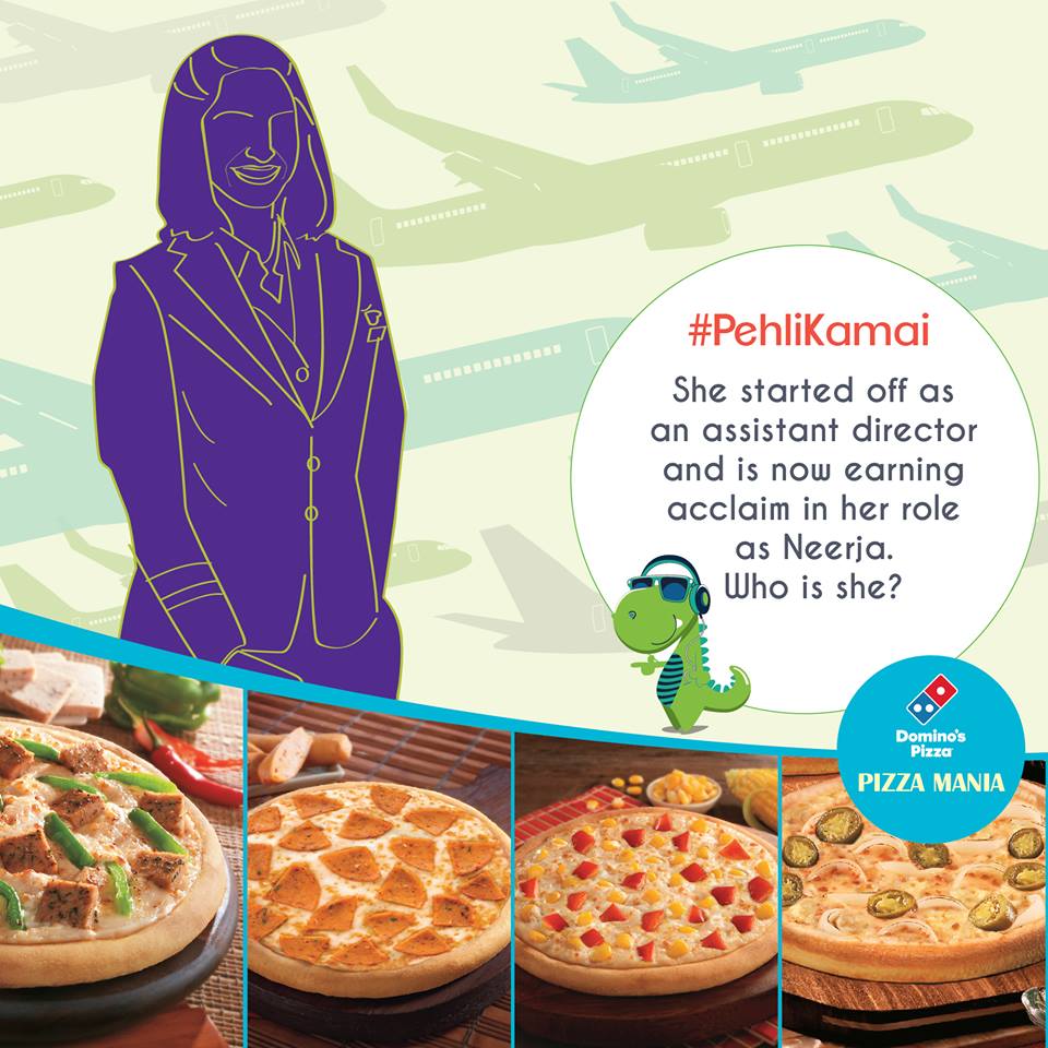 dominos_india's tweet photo. #PehliKamai #Contest Q7. Who is she?
Clue : S _ N _ M. https://t.co/q1DsPjQTRS
