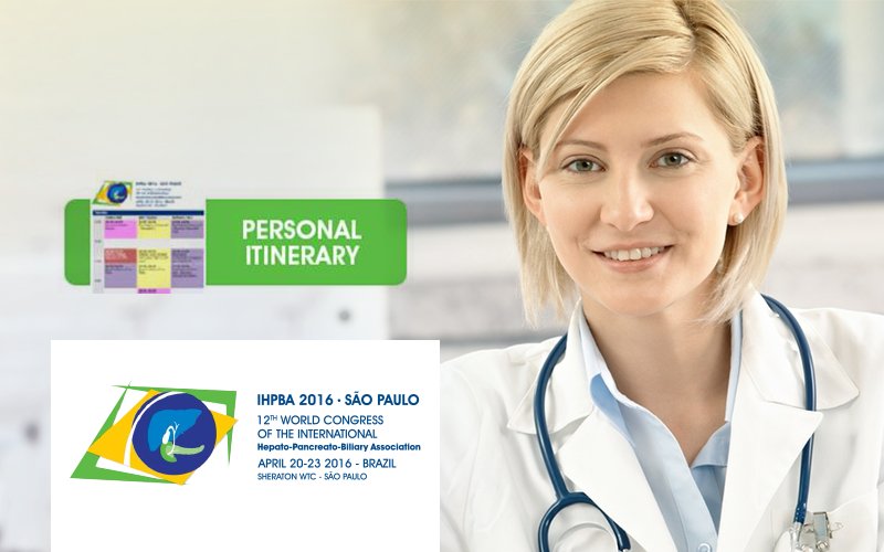 To create your personal agenda, visit #ihpba2016 and make the most of your time. o2.ag/itinerary