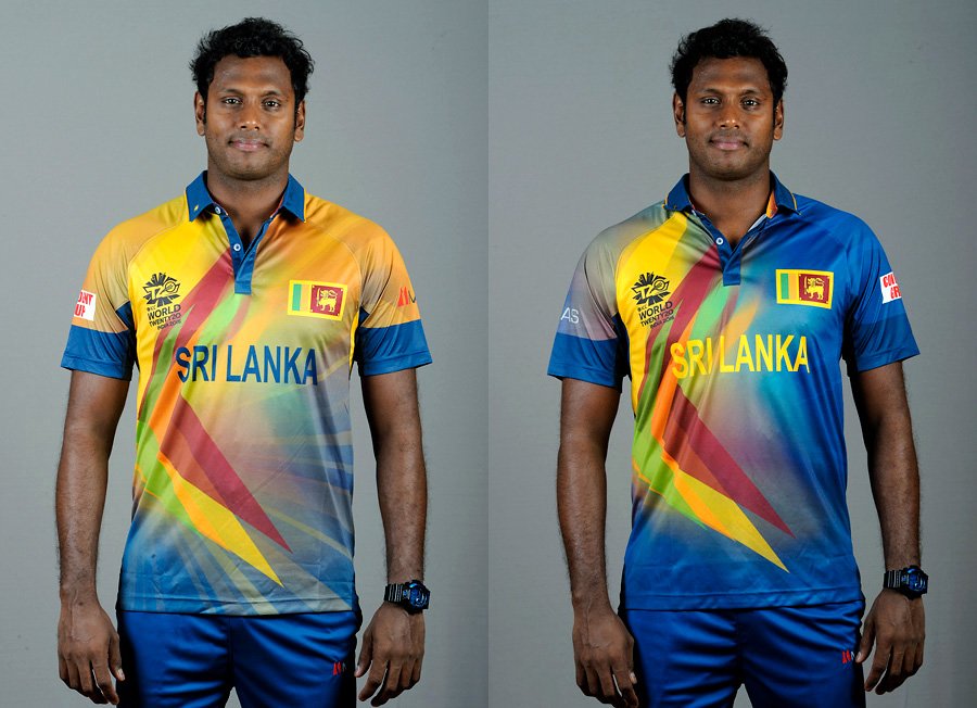 X \ ESPNcricinfo در X: «Two options for Sri Lanka at the 2016 World T20.  Which jersey do you prefer? #YellowOrBlue #WT20