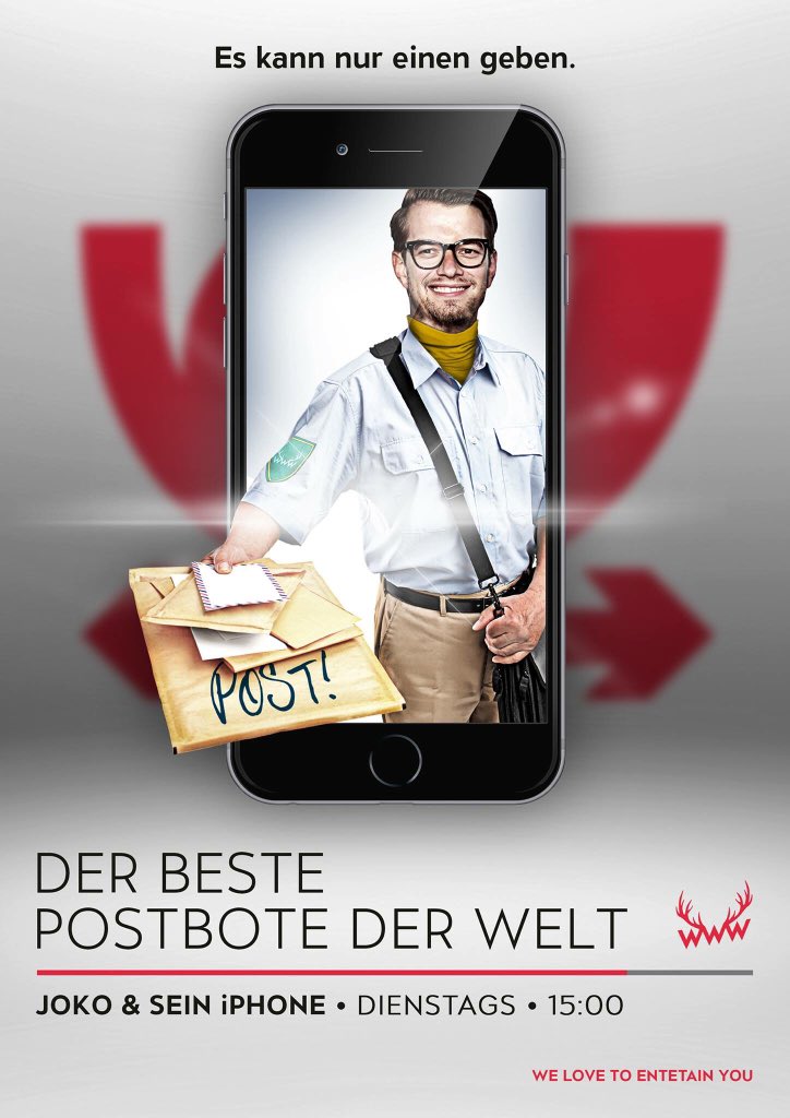 wolterzwillinge's tweet photo. Wir haben nicht so viele Shows... aber dafür einen tollen Postboten! #WWW
@ProSieben @officiallyjoko @damitdasklaas https://t.co/0qAveqnC1q