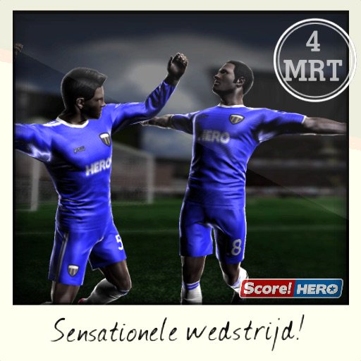 JoostBaffer's tweet photo. Sensationele wedstrijd! #scorehero https://t.co/LlP3M38Dg9 https://t.co/cbKFluT5Wb