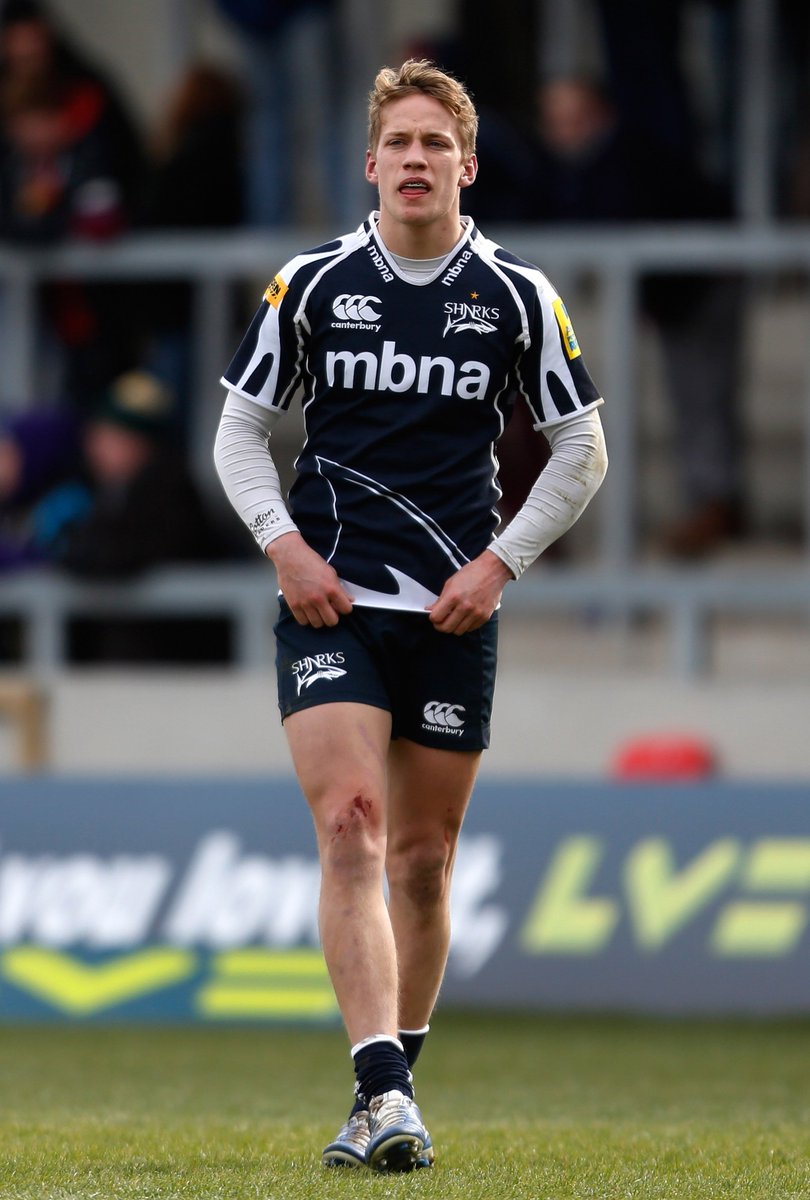 SaleSharksRugby's tweet photo. #ThrowbackThursday @mikehaley_1 made his Sharks debut on this day in 2013, in the LV= Cup Semi Final vs Saracens https://t.co/4iE643Ql9v