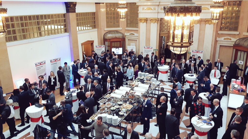ukinhungary's tweet photo. #MegaMission2016 #Budapest lunchtime networking reception has just started. https://t.co/4YBlMYzGHr