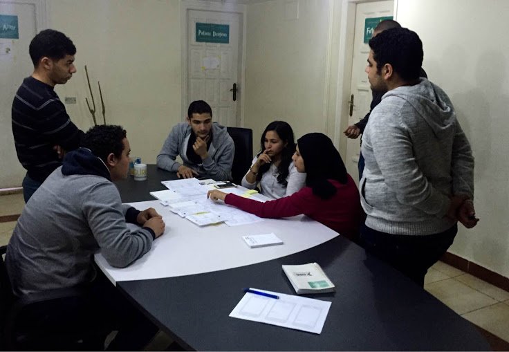 BCEgypt's tweet photo. The team in a #brainstorming session working on the next phase of our favorite product, stay tuned #UX #Usability https://t.co/0rjMIReAfe