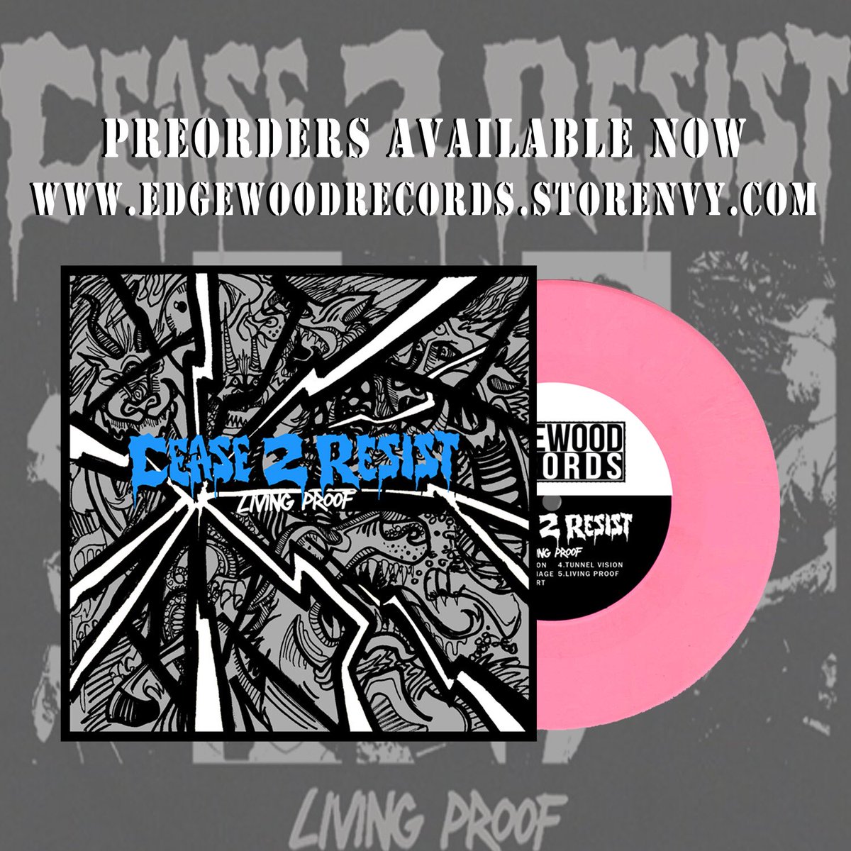 Current and former members of us are in <a href="/Cease2Resist/">Cease to Resist</a> preorder their new 7" and listen here edgewoodrecords.bandcamp.com