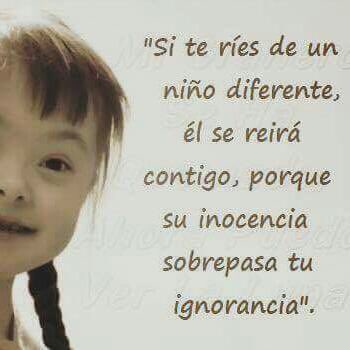 Migueltoyos's tweet photo. Una foto y unas palabras dan todo el sentido a esta campaña de concienciación Down. https://t.co/aBsNcN3pPT