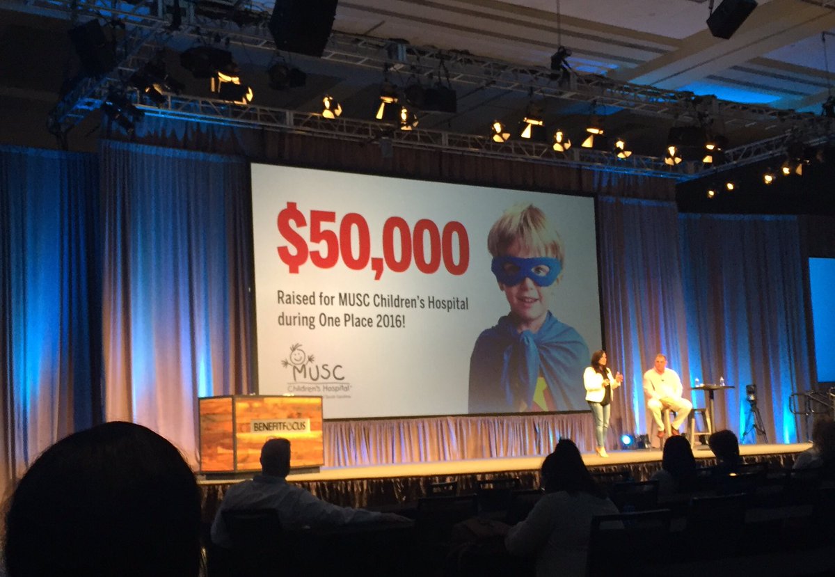 kimberlys520's tweet photo. The only thing better than a great conference is raising money during it! #oneplace2016 @MUSCkids https://t.co/7cyYv0VKuX