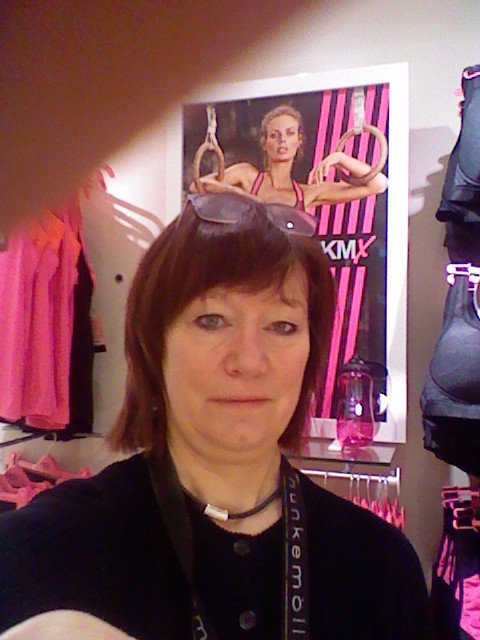 Back in the shop after the wonderful brandday's nice to be working for hunkemoller