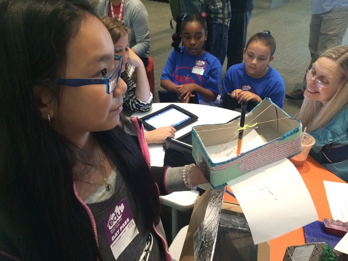 ExploKristi's tweet image. Wowed by this homemade seismograph built by a local 5th grader in Austin, way to be a #Maker! #SXSWEdu