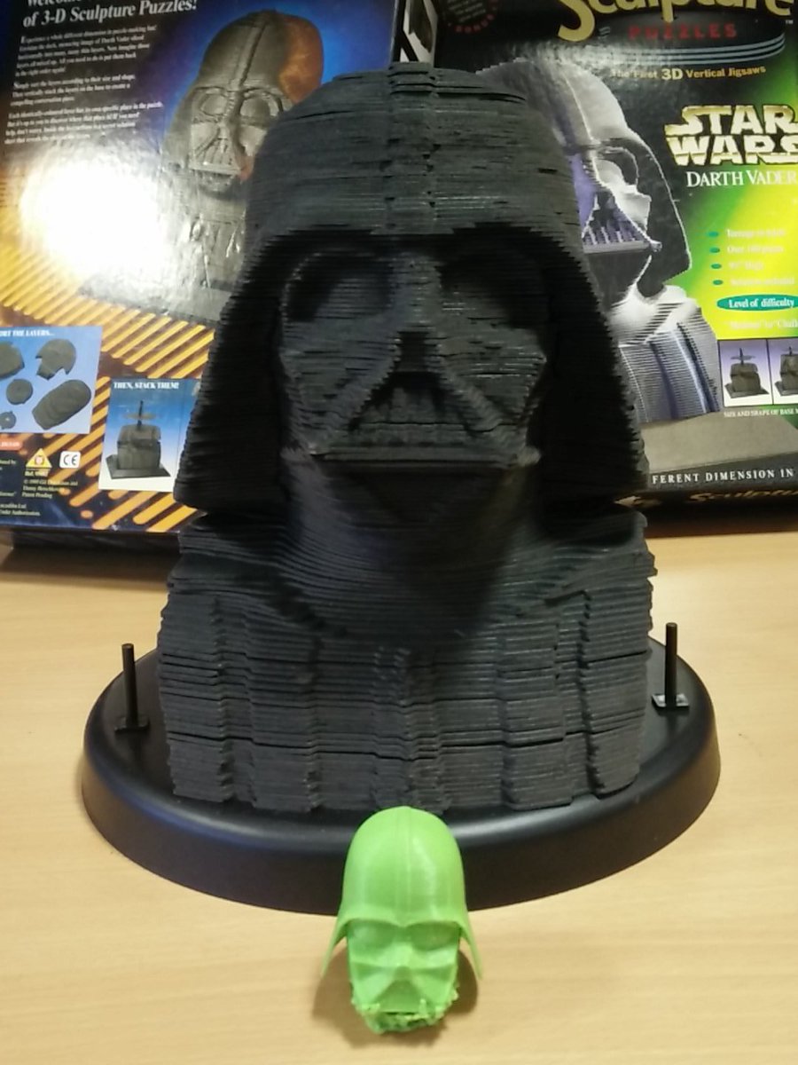 DrAlexGasper's tweet photo. The force is strong with this one @cdt_am3dp @AM3DPRG @Ultimaker #BritishScienceWeek #RoadToSTEM https://t.co/iAWv4Ex4FI