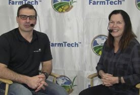 AlbertaCanola's tweet image. Canola Council President Patti Miller joined @shaunhaney for a chat during #FarmTech16 albertacanola.com/video/china-mr…