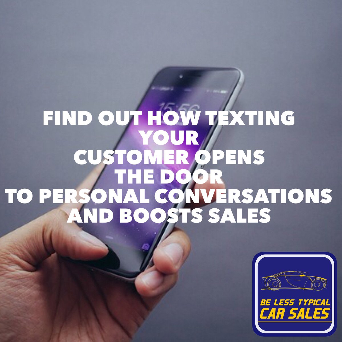 BeLessTypical's tweet image. Should you be texting your customers? Learn some effective #tactics on #BeLessTypical - apple.co/1UPSvbQ