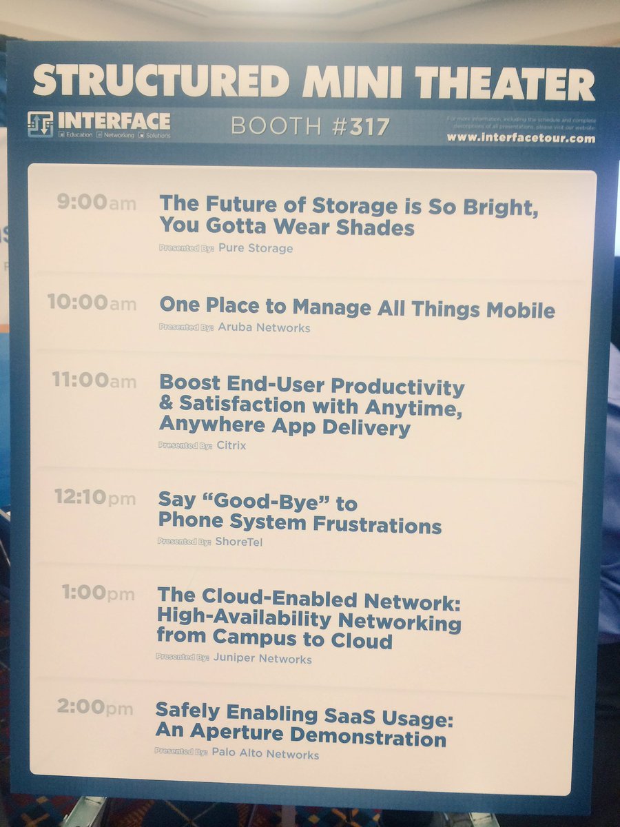 StructuredInc's tweet image. Come say hi to Team Structured at Booth 317. Our Mini Theater begins soon! #InterfacePDX @INTERFACEtour