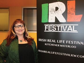 CreateWaterloo's tweet photo. Painting the town green: @IrishRealLifeKW Mar 12-19 launched to reclaim Irish culture... https://t.co/gbLvPFzu7q https://t.co/uwDLaBfInw