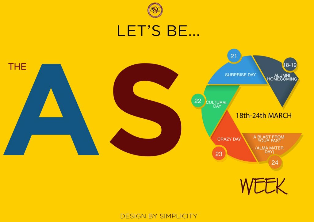 InkMag's tweet image. Ashesi ASC WEEK! 18th-24th. Let's go. #LetsBe #ASCWeek16