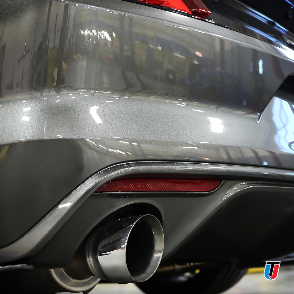 UTITweet's tweet photo. Can you name the car based on the bumper? #PopQuiz #NiceRearEnd https://t.co/d4ql5cvYzF