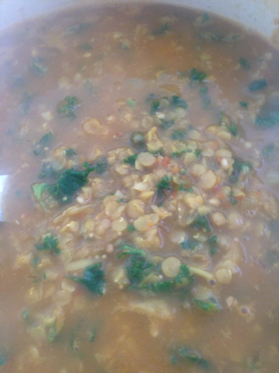 JustFoodCompany's tweet photo. Hmm, recipe development today, liking this red lentil, kale, wakame, simmered in rich curry spices https://t.co/VeBCcesKUU
