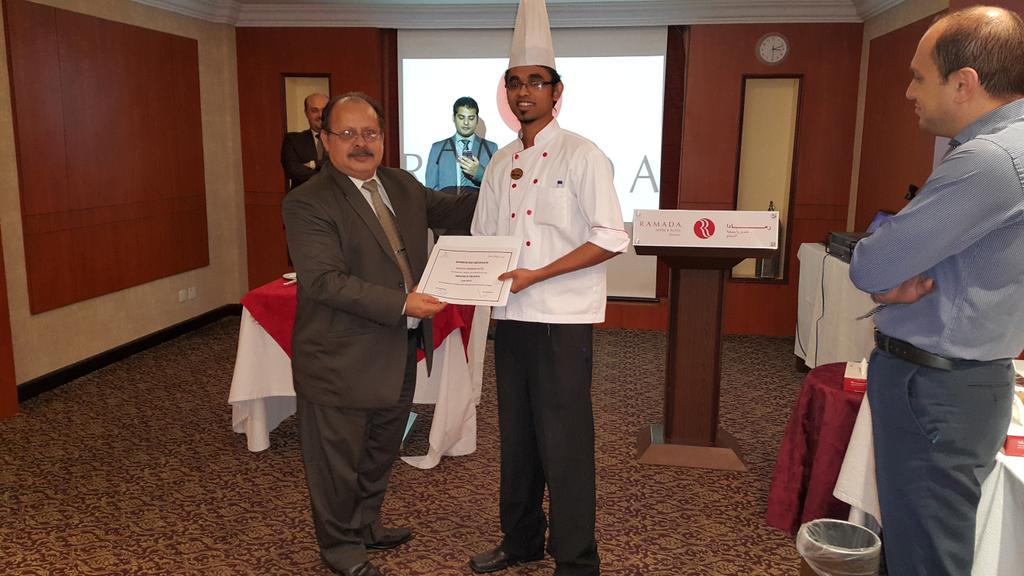 RamadaSuite's tweet photo. Best Employee of the Month January 2016 Mr. Mrissa https://t.co/n1hmp1iMY5