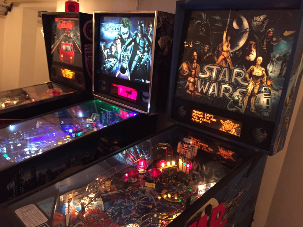 Home from home <a href="/FourThievesPub/">The Four Thieves</a> on tour. Awesome craft coffee, beer and pinball <a href="/Tilt_Brum/">Tilt</a>