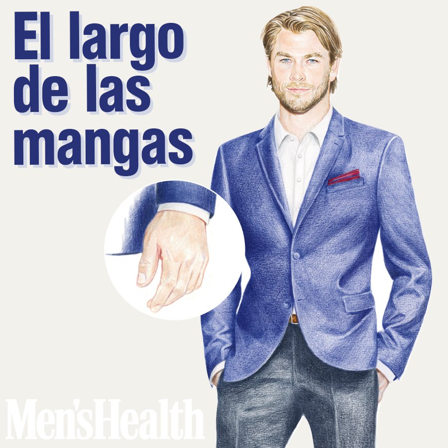 menshealthESP's tweet image. ¿Quieres asegurarte del largo de las #mangas de tu #americana? El puño de la #camisa debe sobresalir unos 2,5 cm.